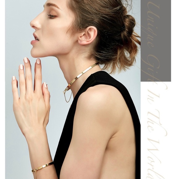 Choker & bracelet set - Picture 5 of 8